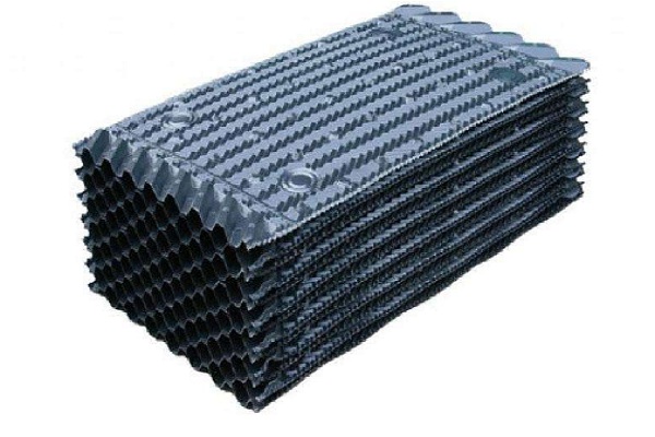 玻璃钢冷却塔填料的清洗方法